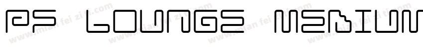 PF Lounge Mediumz字体转换